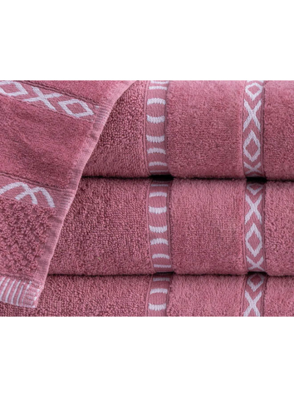 RĘCZNIK KĄPIELOWY 50x90 GINO RÓŻOWY