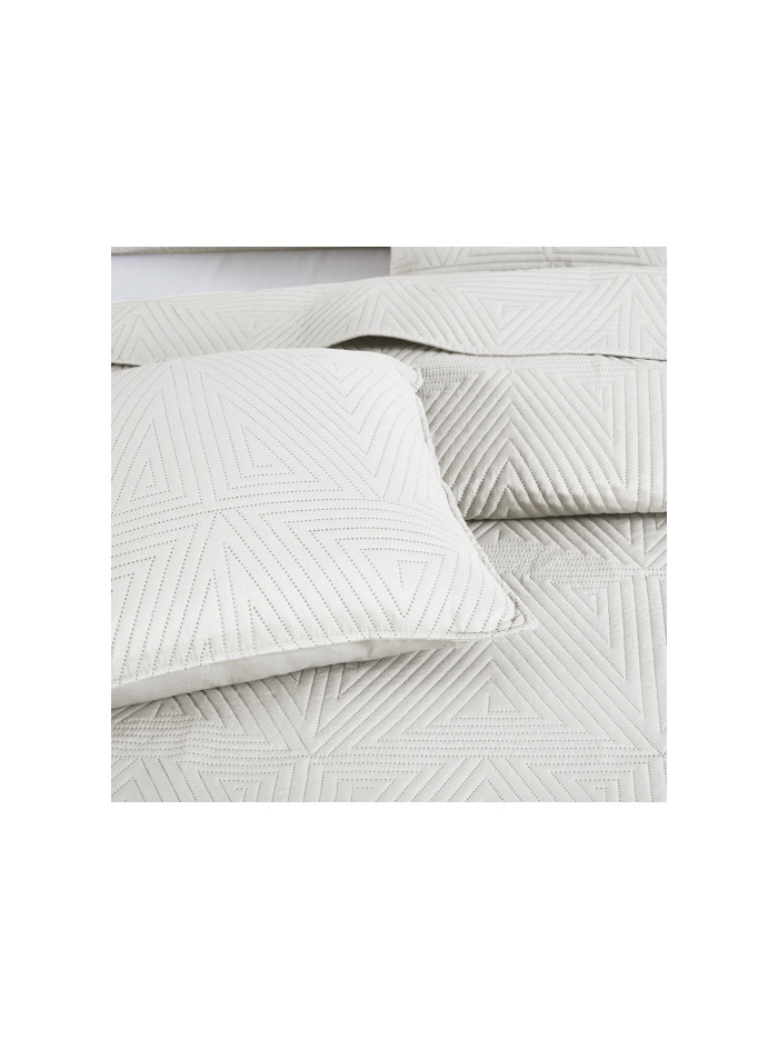 NARZUTA NA ŁÓZKO 200x220 PIKOWANA TRIO KREM KREMOWA