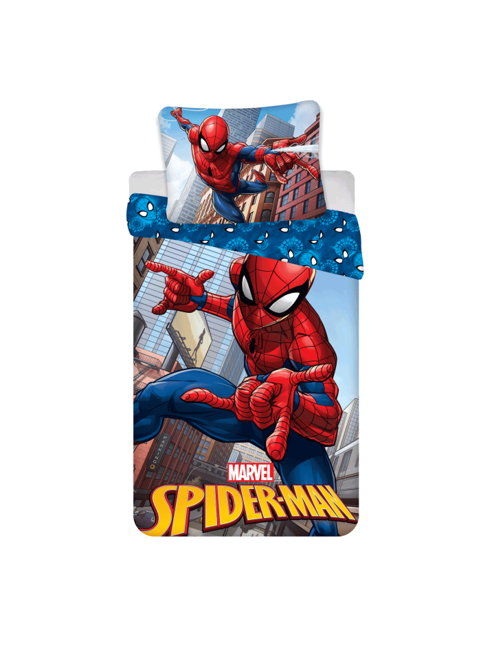 POŚCIEL SPIDERMAN 140x200 BAWEŁNIANA MARVEL SPIDER-MAN