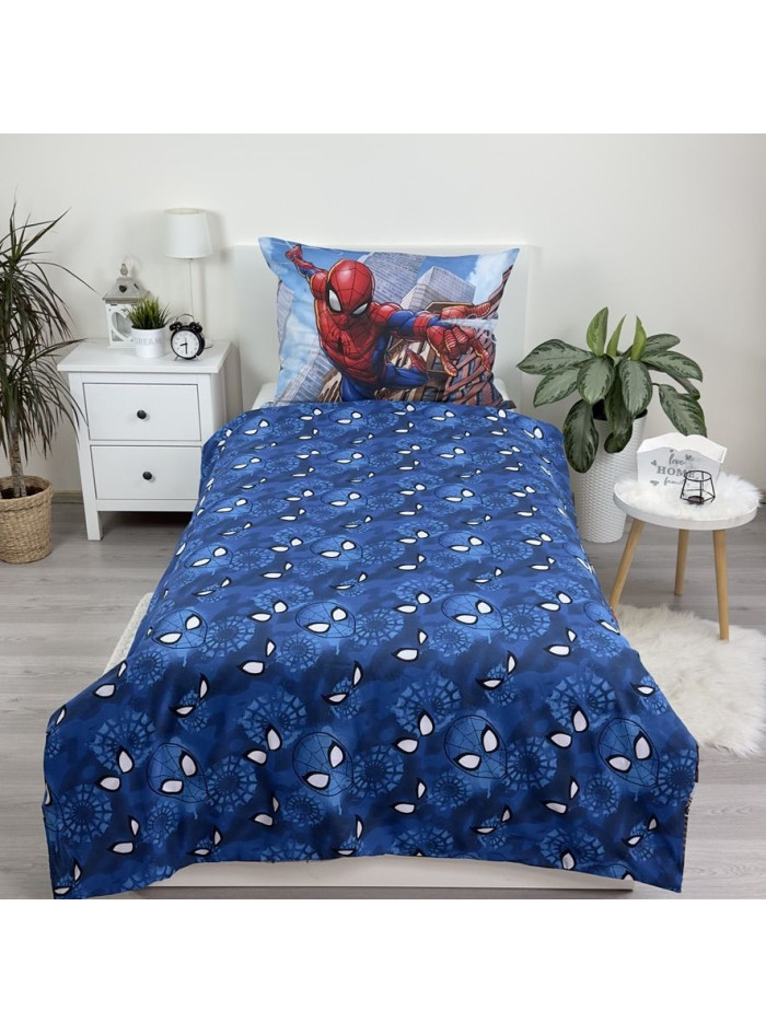 POŚCIEL SPIDERMAN 140x200 BAWEŁNIANA MARVEL SPIDER-MAN