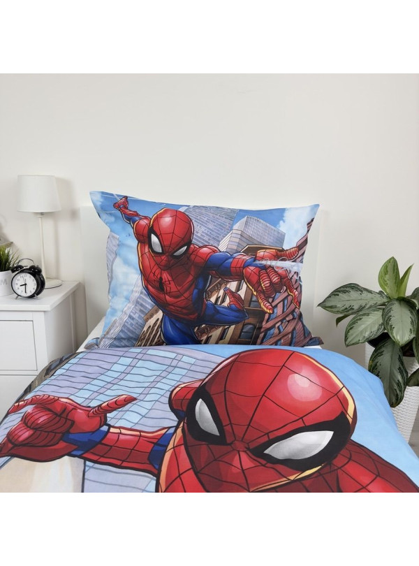 POŚCIEL SPIDERMAN 140x200 BAWEŁNIANA MARVEL SPIDER-MAN