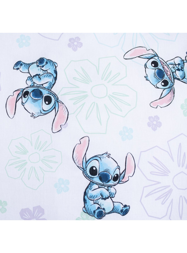 KOMPLET POŚCIELI 140x200 LILO I STITCH DISNEY BIAŁA OHANA