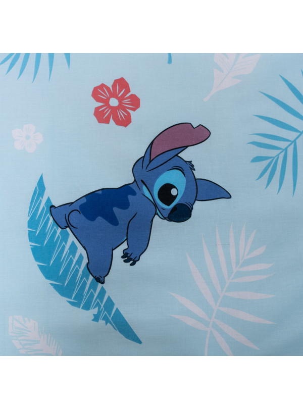 KOMPLET POŚCIELI 140x200 LILO I STITCH DISNEY NIEBIESKA