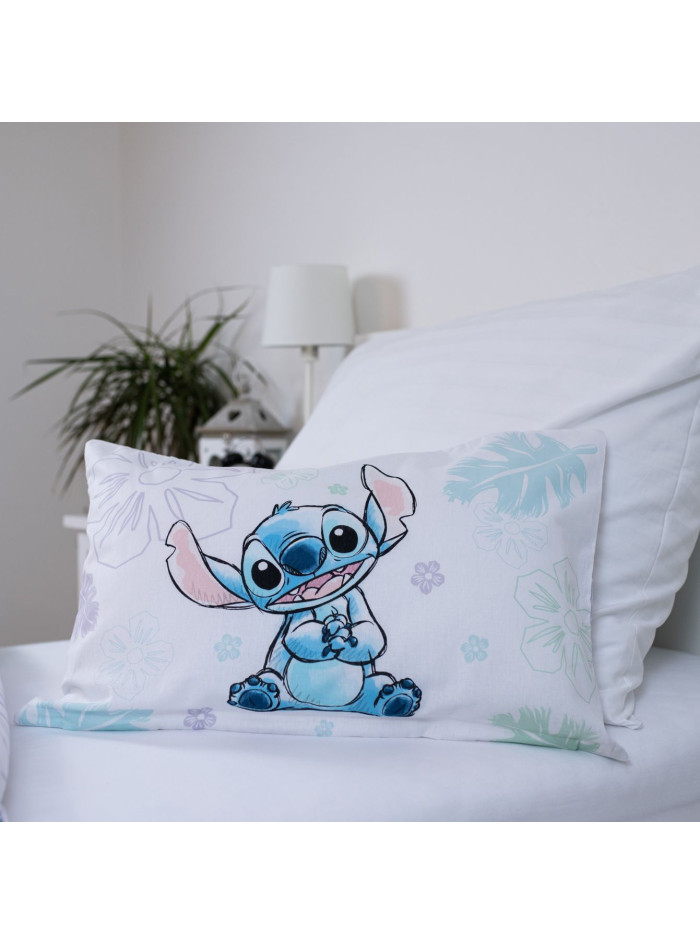 POŚCIEL DO ŁÓŻECZKA 100x135 LILO I STITCH OHANA