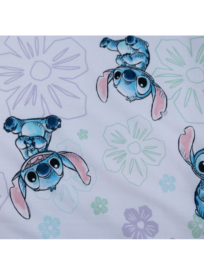 POŚCIEL DO ŁÓŻECZKA 100x135 LILO I STITCH OHANA