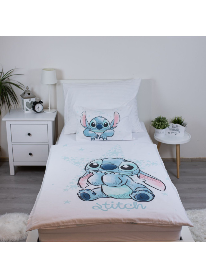POŚCIEL DO ŁÓŻECZKA 100x135 LILO I STITCH SŁODZIAK