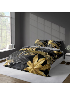 KOMPLET POŚCIELI 160x200 DWUSTRONNA 3D W KWIATY 4197_A 2