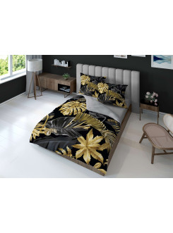 KOMPLET POŚCIELI 160x200 DWUSTRONNA 3D W KWIATY 4197_A