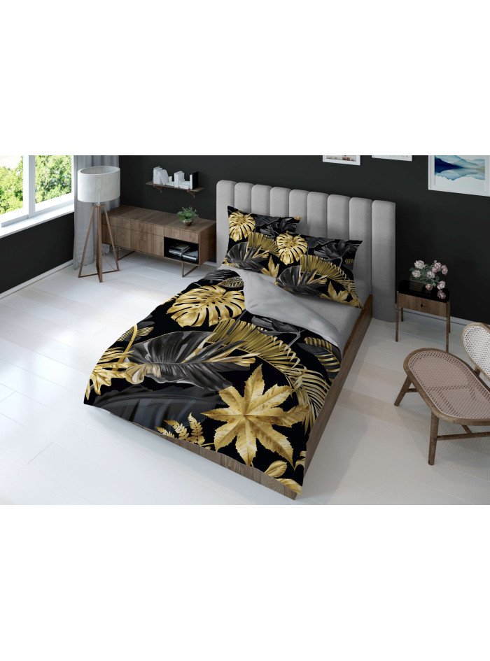 KOMPLET POŚCIELI 160x200 DWUSTRONNA 3D W KWIATY 4197_A