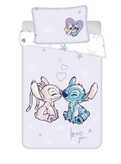 POŚCIEL DO ŁÓŻECZKA 100x135 LILO I STITCH 2