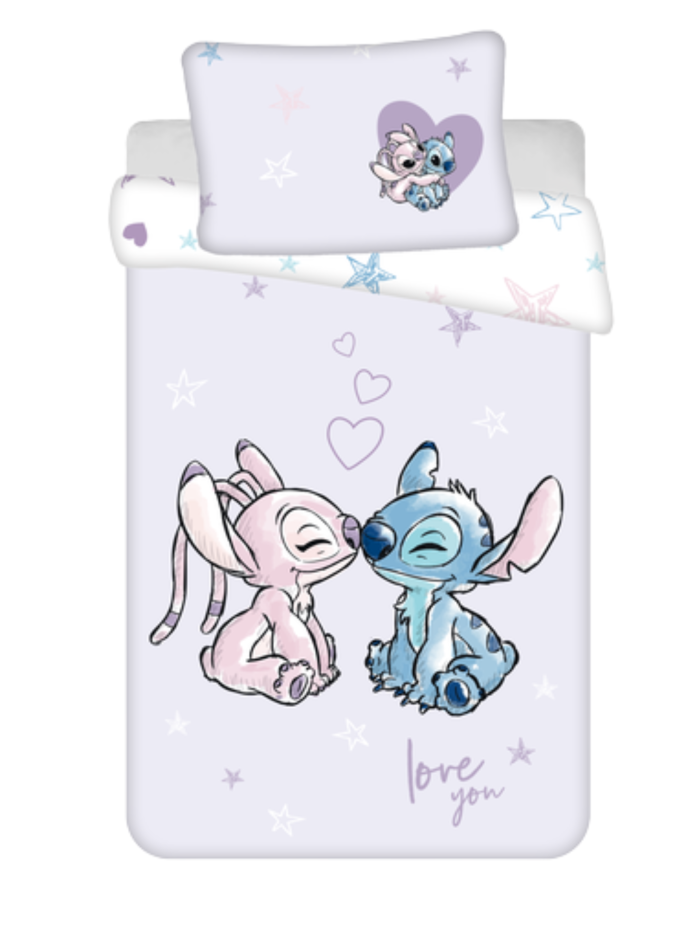 POŚCIEL DO ŁÓŻECZKA 100x135 LILO I STITCH