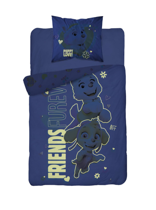 POŚCIEL 140x200 ŚWIECĄCA W CIEMNOŚCI PSI PATROL SKYE EVEREST PP_24