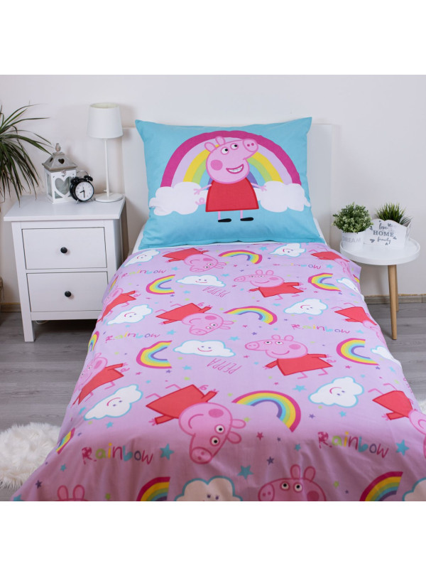 POŚCIEL ŚWINKA PEPPA 140x200 BAWEŁNIANA PEP_016