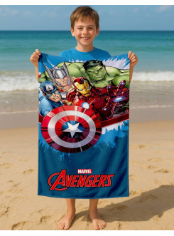 RĘCZNIK KĄPIELOWY PLAŻOWY 70x140 AVENGERS AV_02