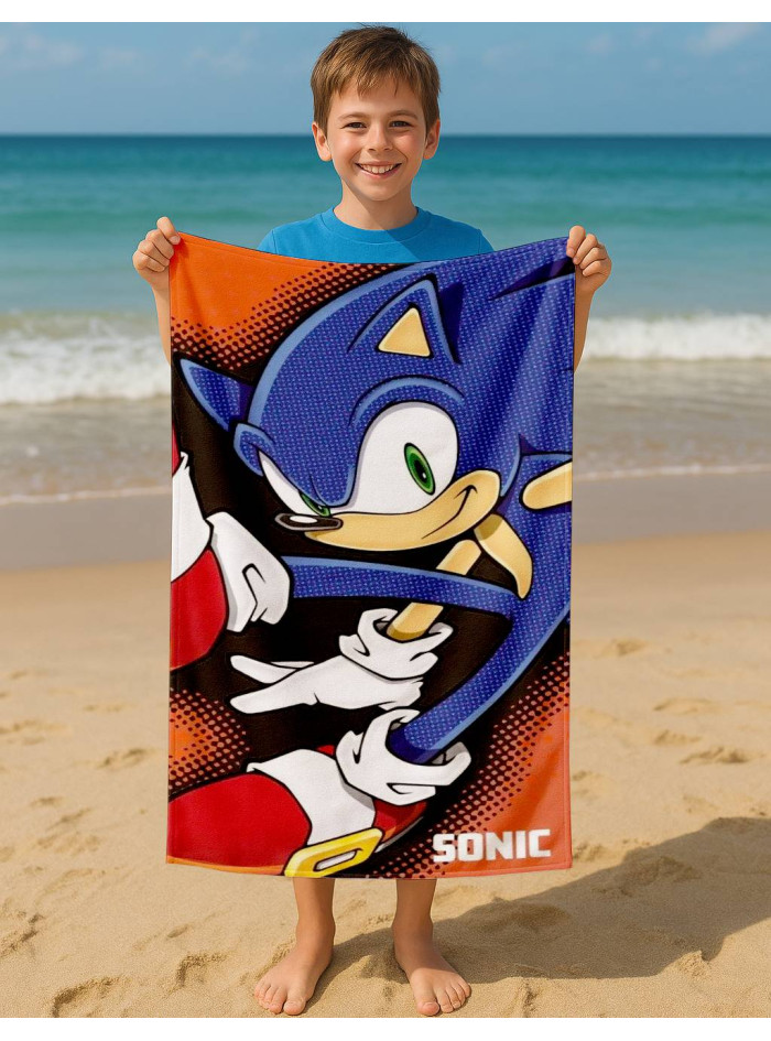RĘCZNIK 70x140 KĄPIELOWY PLAŻOWY BAWEŁNIANY SUPER SONIC S-02