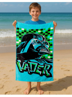 RĘCZNIK 70x140 KĄPIELOWY PLAŻOWY BAWEŁNIANY STAR WARS DARTH VADER DW-03