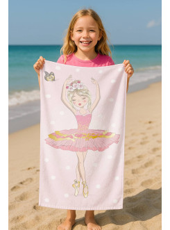 RĘCZNIK 70x140 KĄPIELOWY PLAŻOWY BALERINA