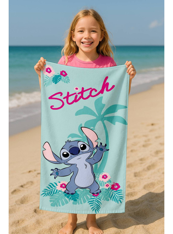 RĘCZNIK 70x140 KĄPIELOWY DZIECIĘCY LILO I STITCH LS_44