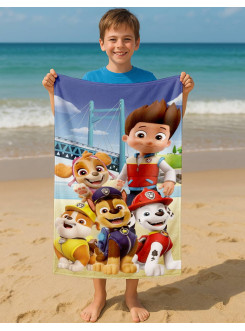 RĘCZNIK PSI PATROL 70x140 KĄPIELOWY PLAŻOWY PP_457