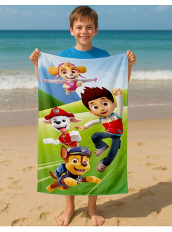 RĘCZNIK PSI PATROL 70x140 KĄPIELOWY PLAŻOWY PP_52