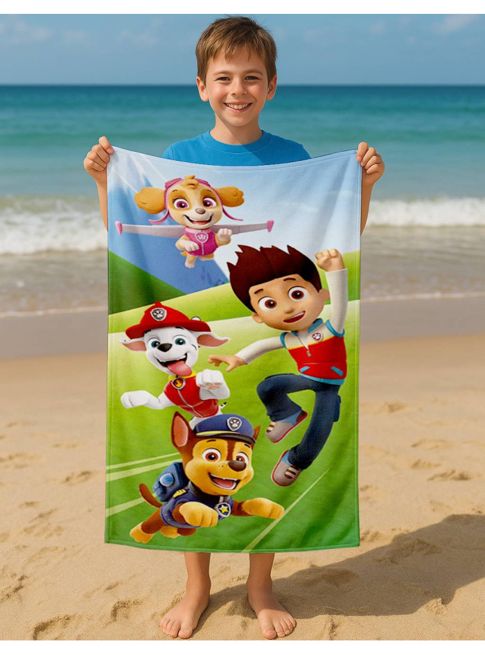 RĘCZNIK PSI PATROL 70x140 KĄPIELOWY PLAŻOWY PP_52