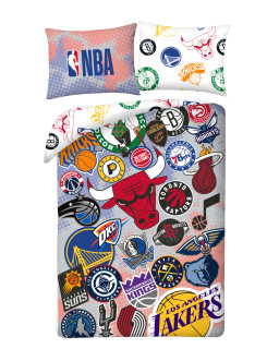 KOMPLET POŚCIELI 140x200 NBA KLUBY NBA-079