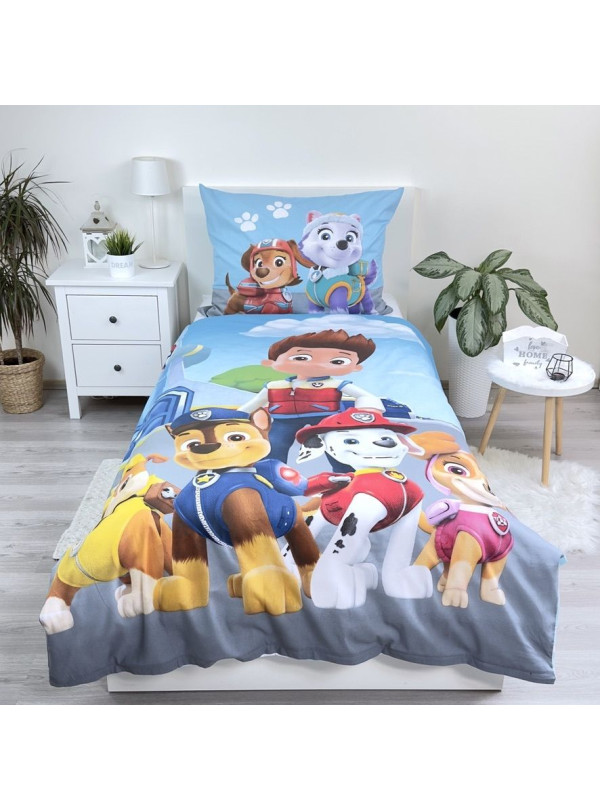 POŚCIEL BAWEŁNIANA 140x200 PP_451 PSI PATROL RYDER I PIESKI