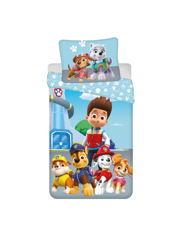 POŚCIEL BAWEŁNIANA 140x200 PP_451 PSI PATROL RYDER I PIESKI