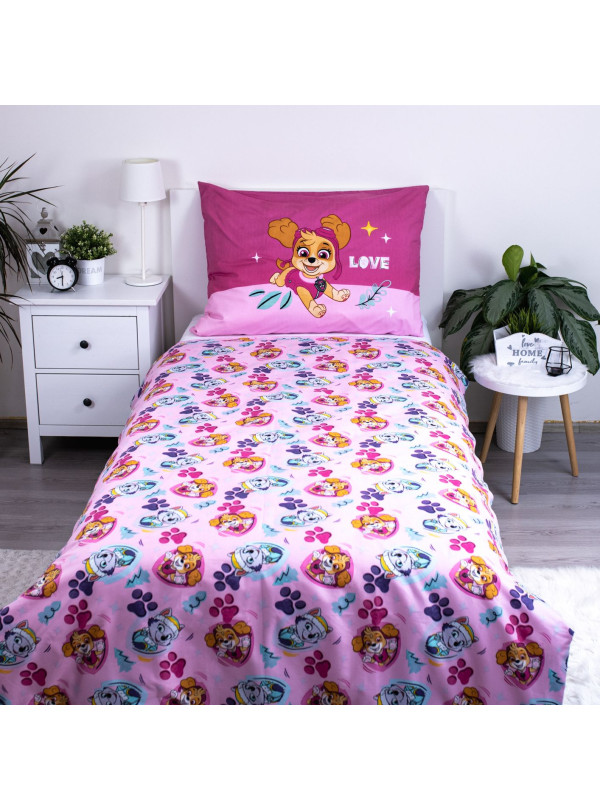 POŚCIEL 140x200 PSI PATROL RÓŻOWA SKYE I EVEREST