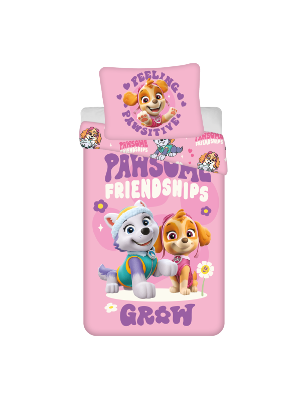 POŚCIEL 140x200 PP_484 PSI PATROL RÓŻOWA SKYE I EVEREST