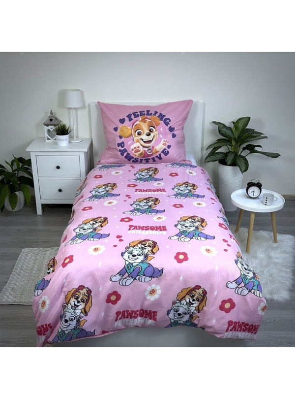 POŚCIEL 140x200 PP_484 PSI PATROL RÓŻOWA SKYE I EVEREST