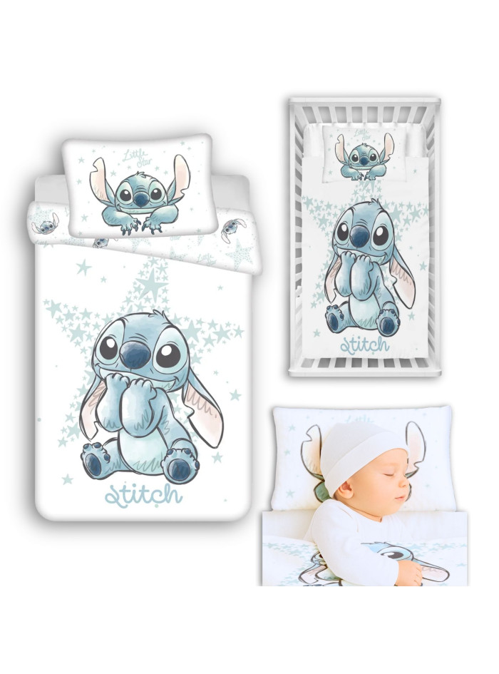 POŚCIEL DO ŁÓŻECZKA 100x135 LILO I STITCH SŁODZIAK