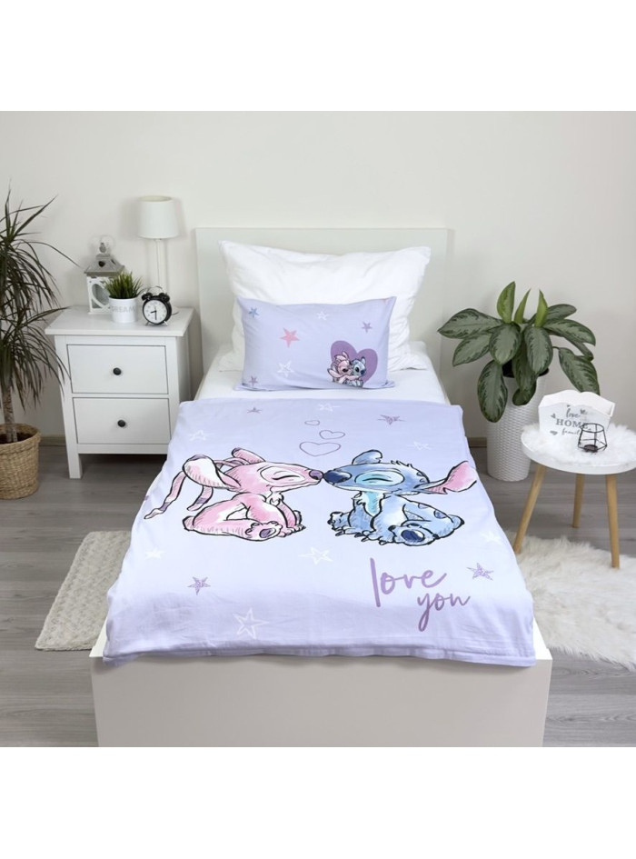 POŚCIEL DO ŁÓŻECZKA 100x135 LILO I STITCH