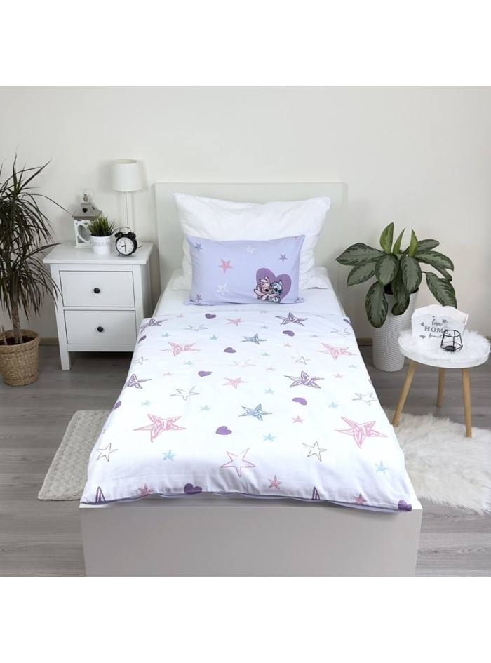 POŚCIEL DO ŁÓŻECZKA 100x135 LILO I STITCH