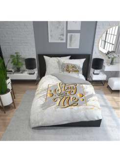 POŚCIEL BAWEŁNIANA 160x200 STAY WITH ME 2