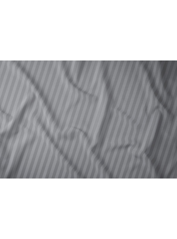 KOMPLET POŚCIELI 180x200 ADAMASZEK SZARA HOTELOWA PREMIUM