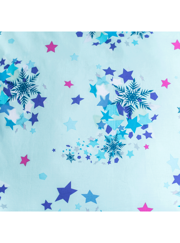 POŚCIEL ŚWIECĄCA W CIIEMNOŚCI 140x200 FROZEN KRAINA LODU