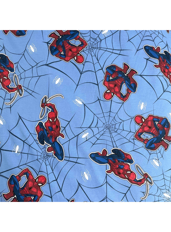 POŚCIEL DZIECIĘCA BAWEŁNIANA 160x200 SPIDERMAN
