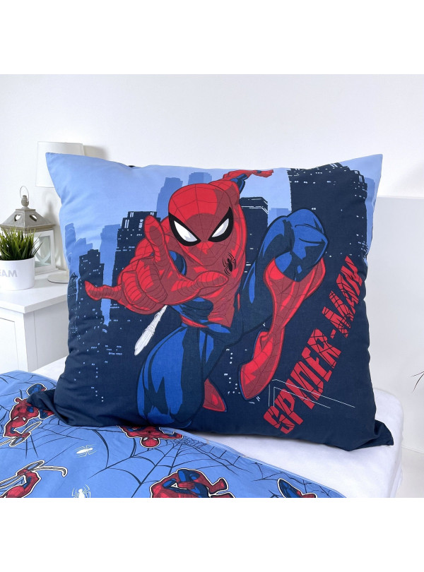 POŚCIEL DZIECIĘCA BAWEŁNIANA 160x200 SPIDERMAN