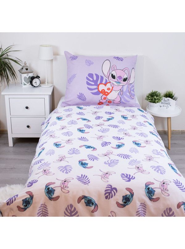 KOMPLET POŚCIELI 140x200 LILO I STITCH DISNEY LS_62