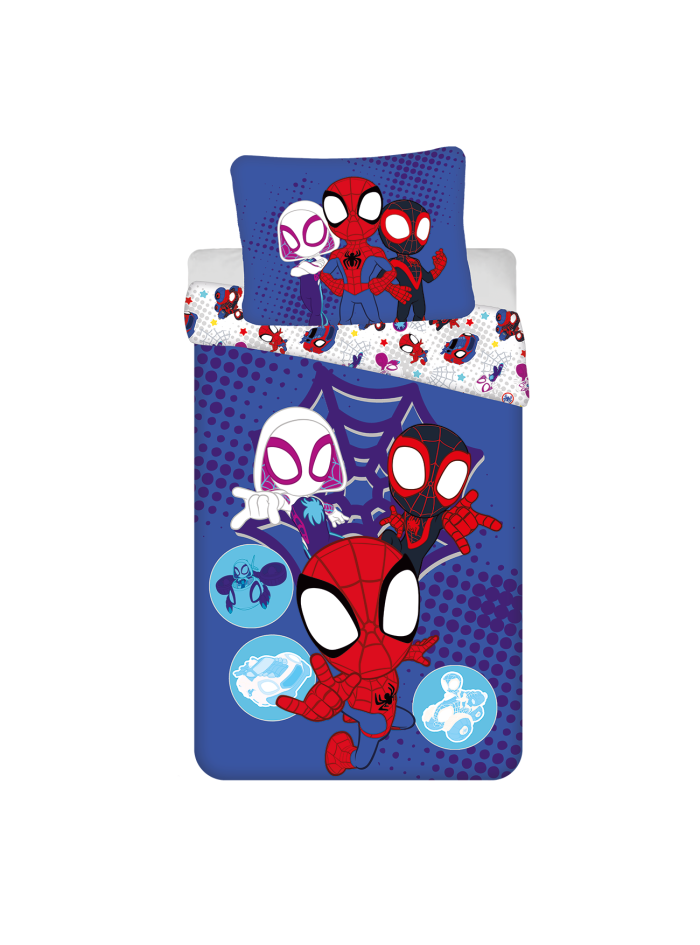 POŚCIEL SPIDERMAN 140x200 BAWEŁNIANA SPIDEY SPD-06