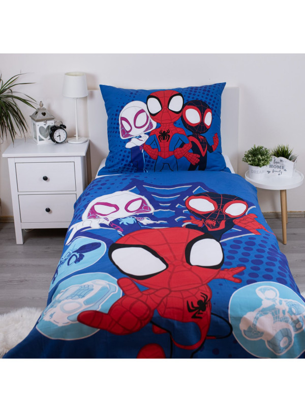 POŚCIEL SPIDERMAN 140x200 BAWEŁNIANA SPIDEY SPD-06