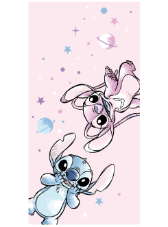 RĘCZNIK 70x140 KĄPIELOWY DZIECIĘCY LILO I STITCH LS_47 2