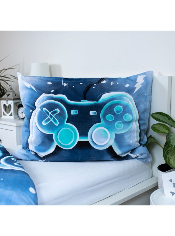 POŚCIEL MŁODZIEŻOWA 140x200 DLA GRACZA PAD 5187_A