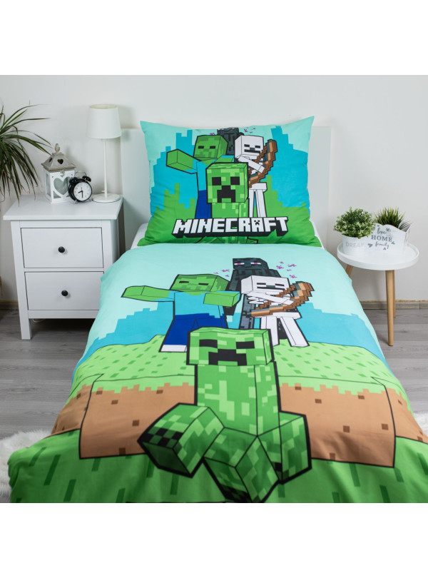 POŚCIEL 140x200 MINECRAFT MOBY MNC-240