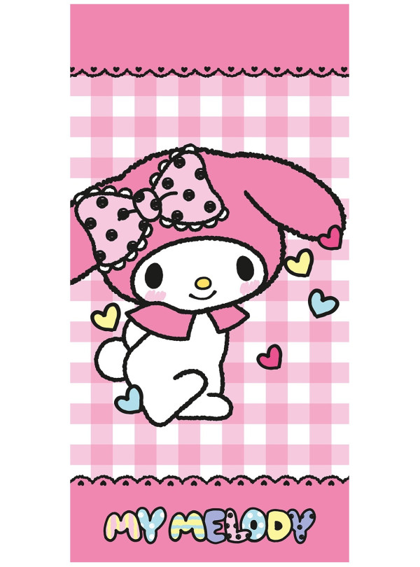 RĘCZNIK MELODY 70x140 KĄPIELOWY DZIECIĘCY HELLO KITTY