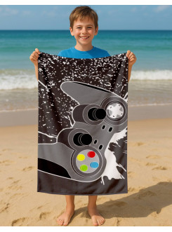 RĘCZNIK 70x140 KĄPIELOWY PLAŻOWY BAWEŁNIANY SZARY PAD