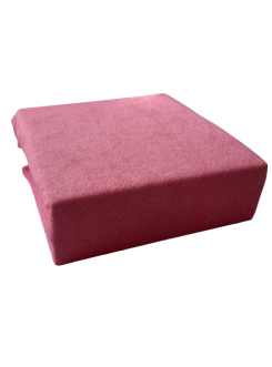 Prześcieradło Frotte z gumką 60x120 Różowe Róż