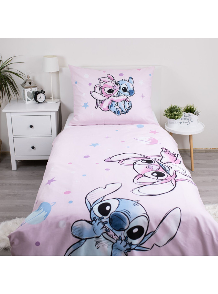 KOMPLET POŚCIELI 140x200 LILO I STITCH DISNEY LS_63