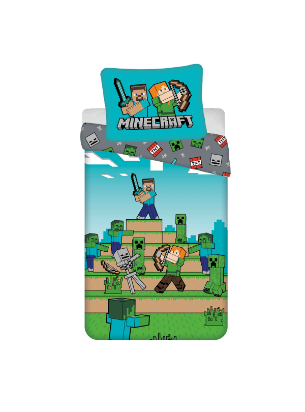 POŚCIEL 140x200 MINECRAFT MOBY MNC-241
